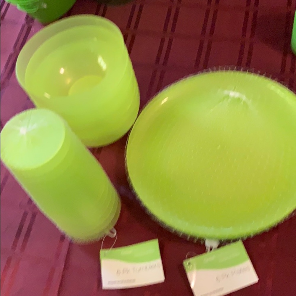 Complete outdoor dinnerware set - Picture 6 of 9